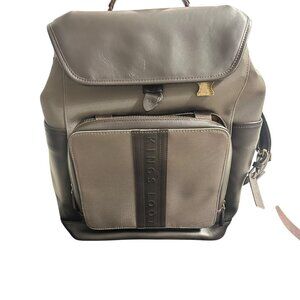 Kings Loot Ballistic Nylon and Calfskin Leather Backpack